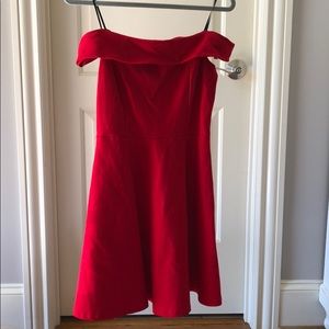 Lulus off the shoulder dress